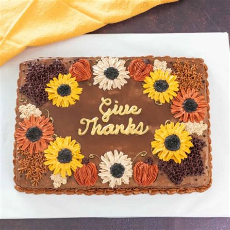 Các ý Tưởng Cake Decorating Ideas For Thanksgiving Hấp Dẫn Cho Bữa Tiệc