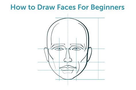 This beginners' step by step tutorial is for a basic male face. How to Draw Faces For Beginners (with Pictures) | eHow