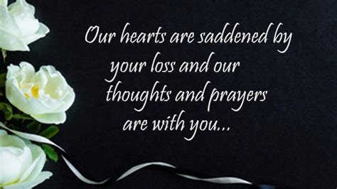 Condolences Quotes Words For Sympathy Card Sympathy Quotes For Loss Condolence Messages