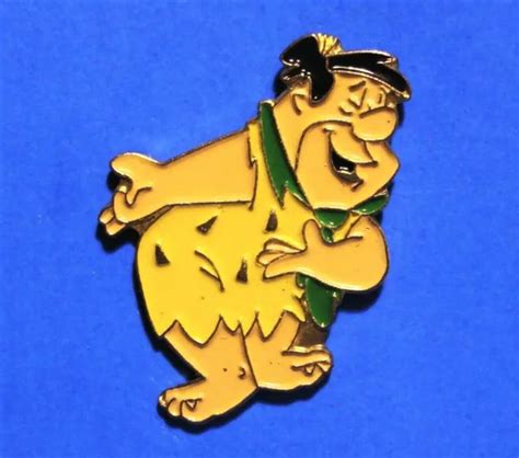 Flintstones Fred Flintstone Hanna Barbera Cartoon Vintage Lapel Pin 5 99 Picclick