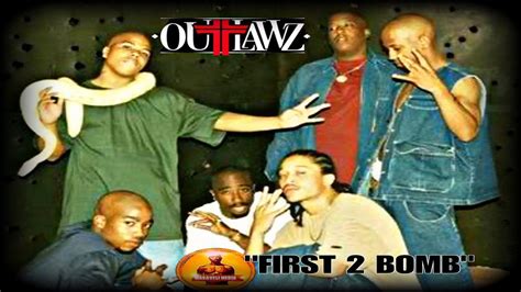 2pac First 2 Bomb Feat Tha Outlawz Unreleased Rare Song Youtube