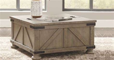 Modern Farmhouse Coffee Table W Lift Top Storage Only 24999 Shipped