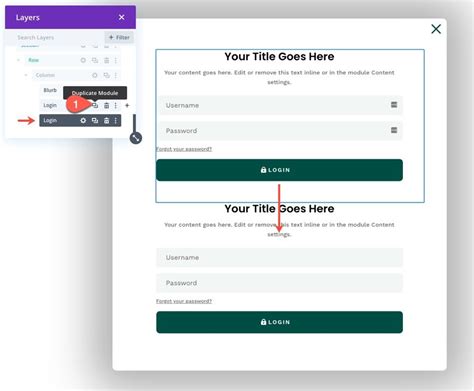 How To Create A Popup Login Form With Loginlogout Buttons In Divi