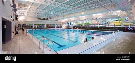 University Of Leeds Swimming Pool And Gym Leeds Yorkshire Stock Photo