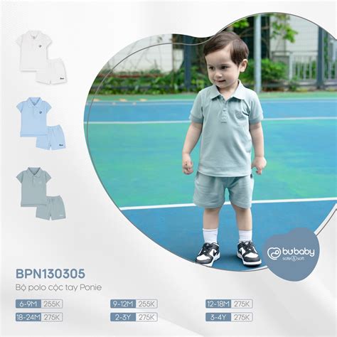 ChÍnh HÃng Bộ Polo Cộc Tay Quần đùi Trẻ Em Bpn130305 Bu Ponie Shopee Việt Nam