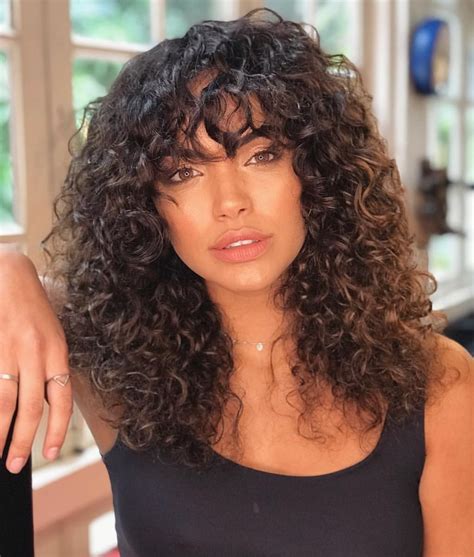 Maybe you would like to learn more about one of these? Naturally curly hair with bangs. Bangs for curly hair ...