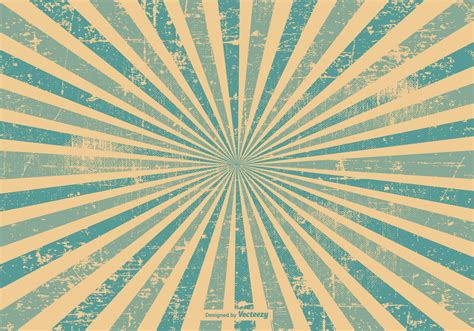 Blue Grunge Style Sunburst Background 125330 Vector Art At Vecteezy