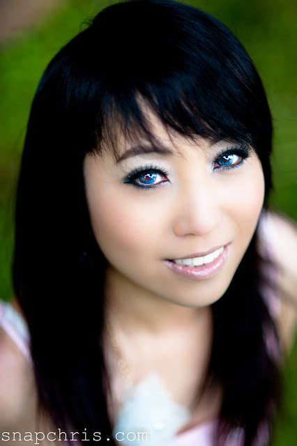 Pretty Asian Girl With Blue Eyes Flickr Photo Sharing
