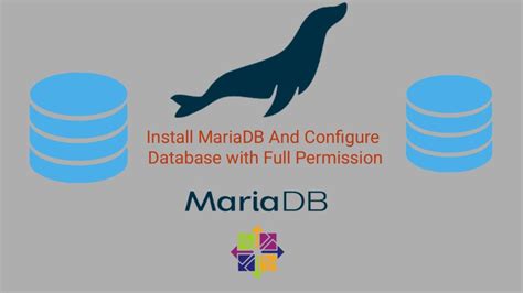 Install MariaDB And Create Database On CentOS 7 TechsBucket