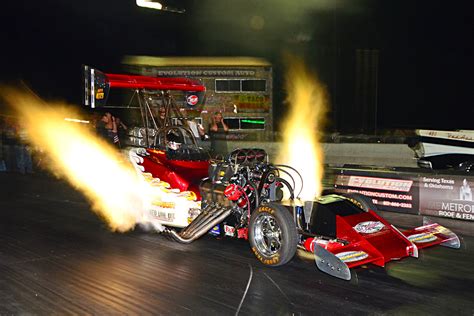 Wild Action From The Pro Mod Vs Fuel Altered Race At North Star