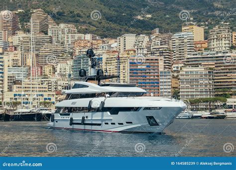 Yachts In Sunny Monaco City Monte Carlo Town Monte Carlo Stock Image