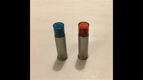 38 Special Blue Vs Red Shotshell As A Self Defense Load Including Slow