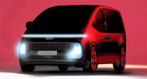 Upcoming Hyundai Staria Minivan Has A Spaceship Vibe And Premium In