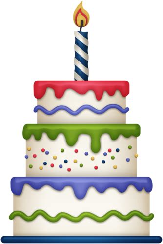 Colored cake for new year, christmas, birthday. Cute birthday cake clipart gallery free picture cakes 3 - Clipartix