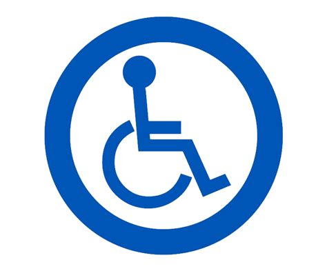 Disabled Handicap Symbol Png Transparent Image Download Size 820x680px