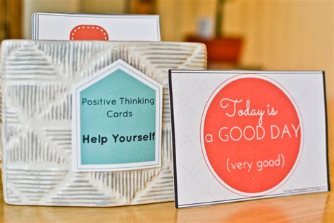 Positive Thinking Cards Honeycomb Speech Therapy