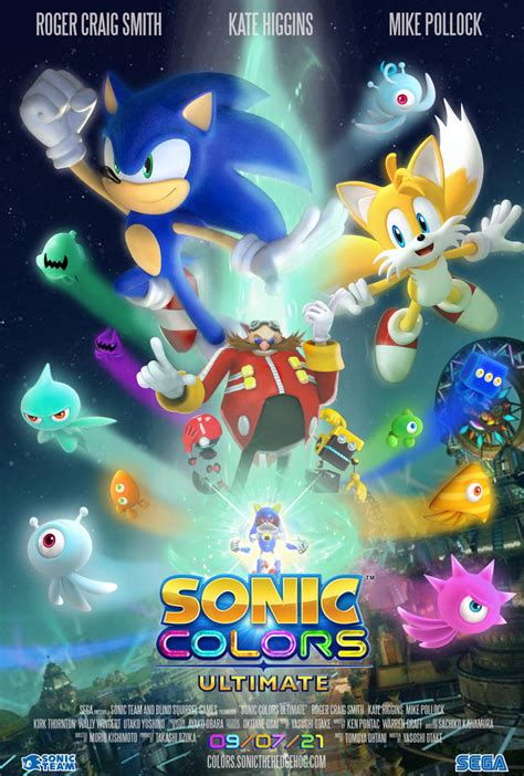 Sonic Colors Ultimate Poster By Acquainted Guy On Deviantart