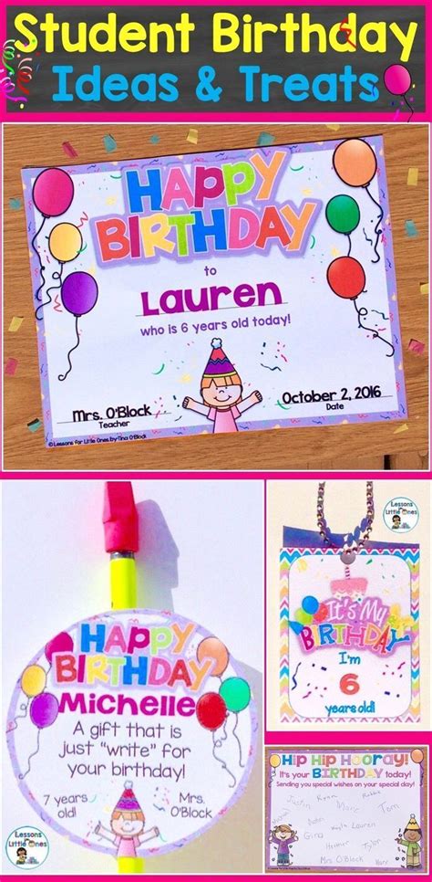 The best gift ideas for college students are useful, but fun — like comfortable sneakers, new headphones, or a good scented candle. Celebrating Birthdays in the Classroom & Ideas for Student ...
