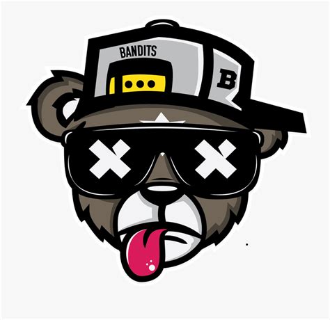 This is the gagsta bear , you better not be on his bad side ! Pin By Jamal Flagg - Cool Bear Logo Png , Free Transparent ...