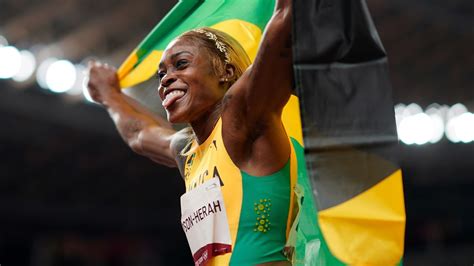 Jamaica Sweeps Womens 100m Race At 2020 Tokyo Olympics