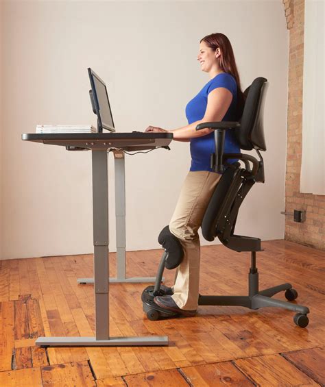 5100 Stance Angle Sit Stand Chair Healthpostures