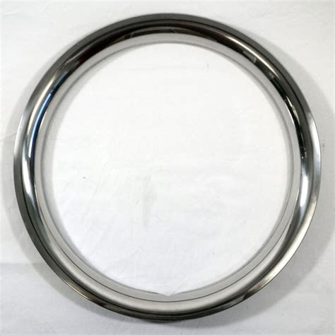 14 1 12 Inch Deep Stainless Steel Wheel Trim Rings Ebay