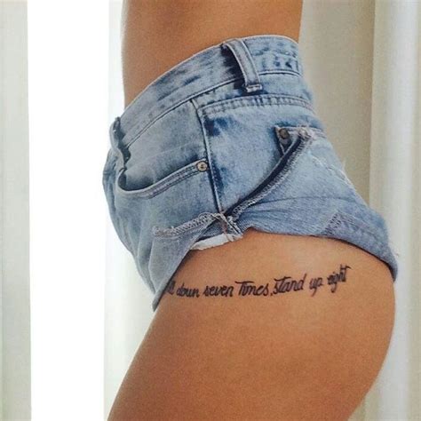 Pinterest Rebelxo Writing Tattoos Thigh Tattoos Women Thigh
