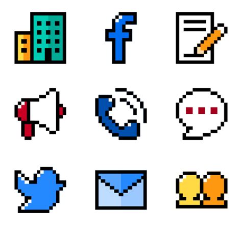 Free Pixel Art Icons