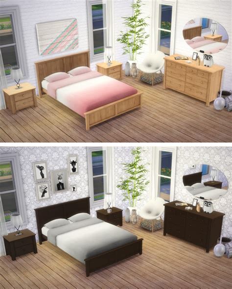 Saudade Sims Mel`s Bedroom • Sims 4 Downloads
