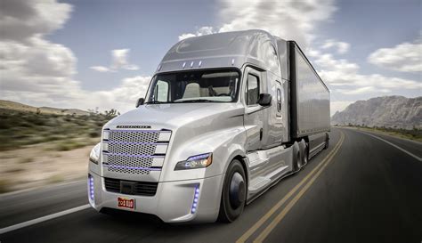Self Driving Semi Trucks Hit The Highway For Testing In Nevada