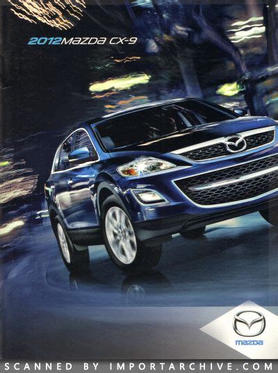 Importarchive 1958 2018 Mazda Cx 9 Brochure 2007‑2015 Free Preview