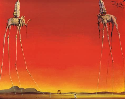 Los Elefantes Salvador Dalí Historia Arte Ha