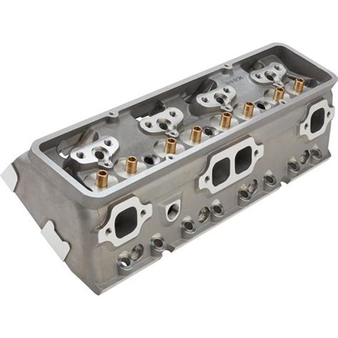 6 or 7 exhaust bolt holes. Aluminum GM 3782461 Chevy 327 SBC Camel Back / Double Hump ...