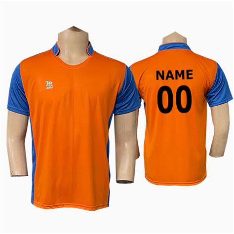 Orange Football Tshirt My Sports Jersey Soccer Jersey Online