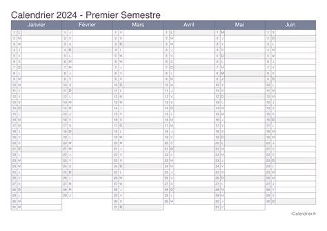 Calendrier 2024 à Imprimer Pdf Et Excel Icalendrier