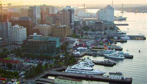 The halifax waterfront is one of the busiest and most exciting places in the entire city. Halifax Waterfront Marina in Halifax, NS, Canada - Marina ...