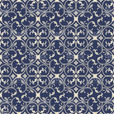 Seamless Pattern Oriental Ornament In Baroque Style Traditional Classic