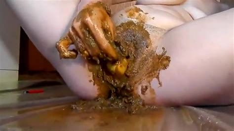 Messy Masturbating With The Banana Scat Porn At Thisvid Tube