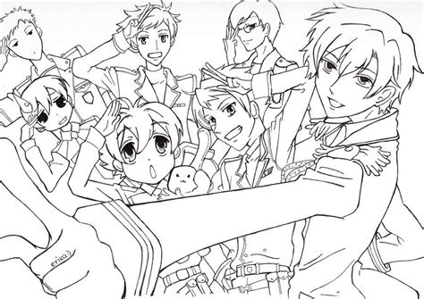 20 Ouran Host Club Coloring Pages - Printable Coloring Pages
