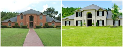 The transformation of painting a brick house is incredible, just weigh the pros and cons first! Top 7 Before & After Remodeled Homes for January
