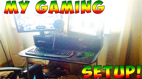 My Gaming Setup 2014 Youtube