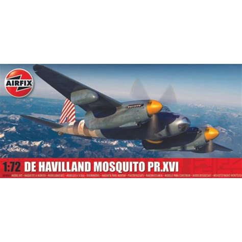 A04065 Airfix 172nd Scale Model Kit De Havilland Mosquito Prxvi