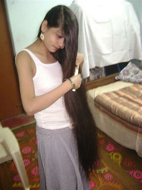 Long Hair Over Face Indian Long Thick Hair Women