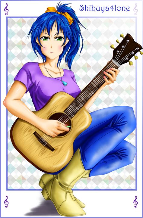 Anime Girl Guitar Msyugioh123 Photo 36200594 Fanpop