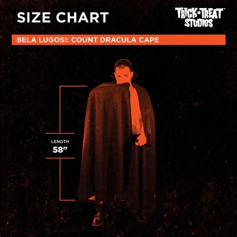 Bela Lugosi Count Dracula Cape Trick Or Treat Studios