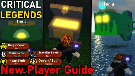 Roblox Critical Legends New Player Guide Youtube
