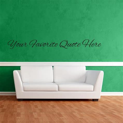 Explore all furniture created by tiffany & co. Custom Quote Wall Decal | Wall Decal World