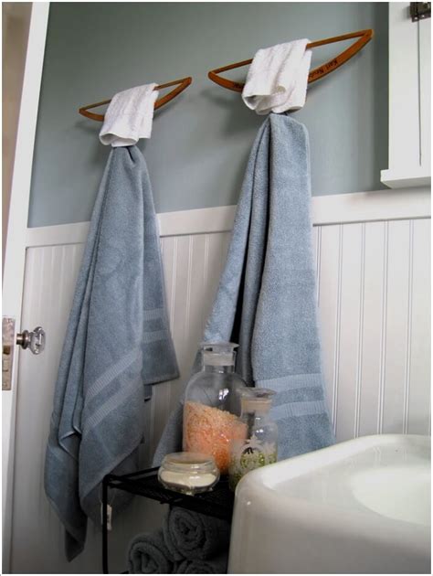 15 Cool Diy Towel Holder Ideas For Your Bathroom
