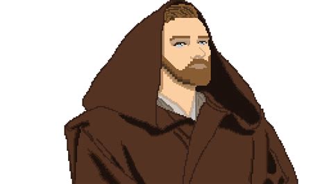 Editing Obi Wan Kenobi Free Online Pixel Art Drawing Tool Pixilart