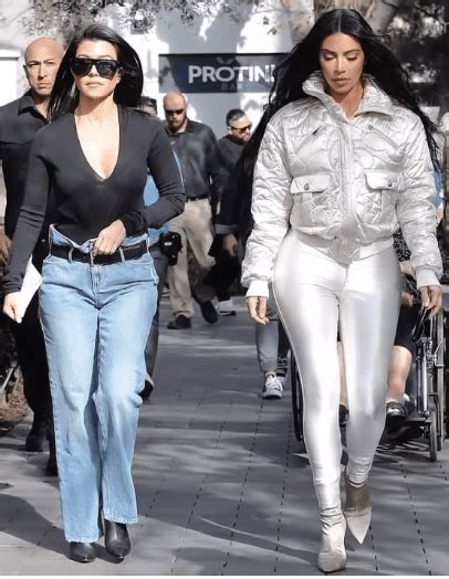 Kim Kardashian Dons Eye Popping Shiny White Leggings And Puffer Jacket